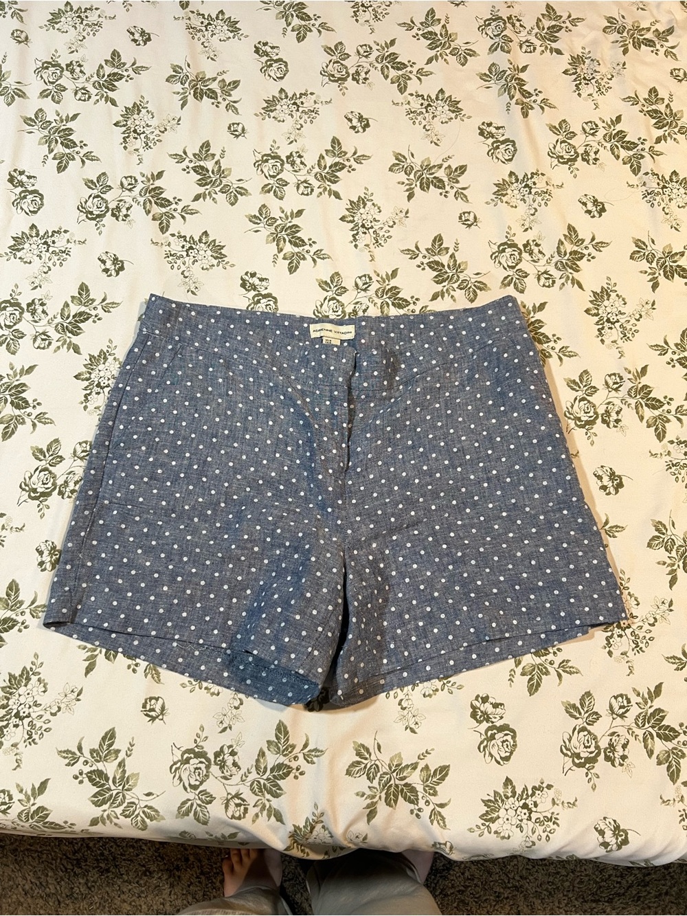 Women’s Blue Polka Dot Shorts
